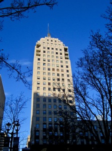 At 22 stories, the Wisconsin Tower was the second tallest in the city when completed in 1930. Carl A. Swanson photo